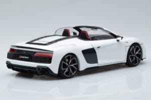 Audi R8 Spyder Performance Blanc Kengfai 1:18 VAKF-0351 Métal Moulé — image 3 sur 11