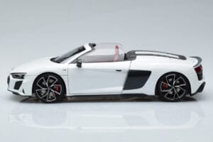 Audi R8 Spyder Performance Blanc Kengfai 1:18 VAKF-0351 Métal Moulé — image 6 sur 11