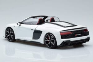 Audi R8 Spyder Performance Blanc Kengfai 1:18 VAKF-0351 Métal Moulé — image 8 sur 11
