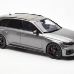 Audi RS4 B9 Avant Competition Daytona Gris GT Spirit 1:18 GT456 - image 4 of 6
