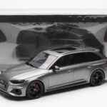 Audi RS4 B9 Avant Competition Daytona Gris GT Spirit 1:18 GT456 - image 6 of 6