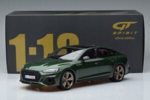 Audi RS5 B9 Sportback Sonoma Vert Asia Edition GT Spirit 1:18 CLDC018 Résine — image 6 sur 6