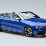 Audi RS5 B8 Cabriolet Bleu GT Spirit 1:18 ZM053 Résine - image 4 of 6