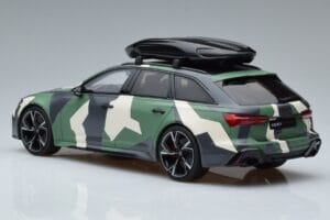 Audi RS6 C8 Avant Camouflage With Roof Top Asia Edition GT Spirit 1:18 CLDC014 Résine — image 5 sur 6