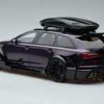 Audi RS6 C7 Avant Avec Body Kit Violet GT Spirit 1:18 GT864 Résine - image 5 of 6