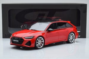 Audi RS6 MTM C8 Avant Tango Rouge GT Spirit 1:18 GT432 Résine — image 6 sur 6