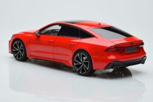 Audi RS7 C8 Sportback Rouge Kengfai 1:18 VAKF-0332 Résine — image 6 sur 7