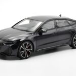 Audi RS7 C8 Sportback Mythos Noir Asia Edition GT Spirit 1:18 CLDC011 Résine