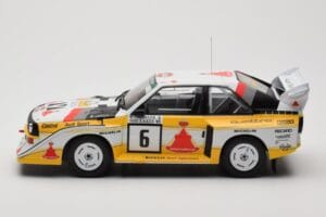Audi Sport Quattro S1 E2 #6 H. Mikkola / A. Hertz Rally 1000 Lakes 1985 IXO 1:18 18RMC161B Métal Moulé — image 3 sur 6