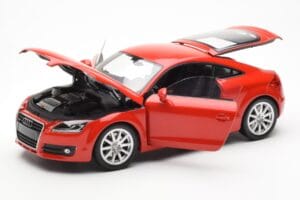Audi TT 8J Rouge Métallique Minichamps 1:18 100015021 Métal Moulé — image 2 sur 8