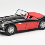 Austin-Healey 3000 Mk I Spider Noir Rouge Kyosho 1:18 08141KR