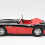 Austin-Healey 3000 Mk I Spider Noir Rouge Kyosho 1:18 08141KR - image 4 of 8