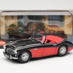 Austin-Healey 3000 Mk I Spider Noir Rouge Kyosho 1:18 08141KR - image 8 of 8