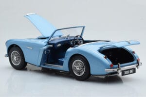 Austin-Healey 3000 Mk1 BN7 Bleu Kyosho 1:18 08149HBL Métal Moulé — image 3 sur 8