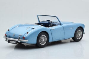 Austin-Healey 3000 Mk1 BN7 Bleu Kyosho 1:18 08149HBL Métal Moulé — image 4 sur 8