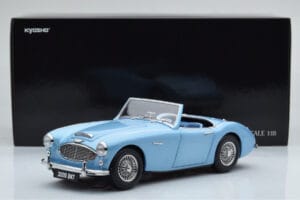 Austin-Healey 3000 Mk1 BN7 Bleu Kyosho 1:18 08149HBL Métal Moulé — image 8 sur 8