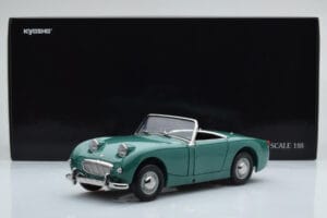 Austin-Healey Sprite Vert Kyosho 1:18 08953LG Métal Moulé — image 8 sur 8