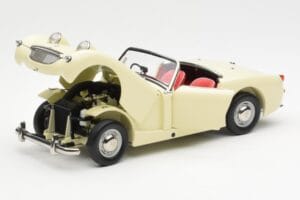 Austin-Healey Sprite Mk I Open Old English Blanc Kyosho 1:18 08953EW Métal Moulé — image 2 sur 8