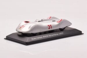 Auto Union Stromlinie #31 AVUS 1937 Argent Minichamps 1:43 5030900503 Métal Moulé — image 2 sur 4