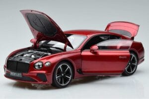 Bentley Continental GT Candy Rouge Norev 1:18 182788 Métal Moulé — image 2 sur 7