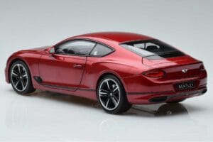Bentley Continental GT Candy Rouge Norev 1:18 182788 Métal Moulé — image 6 sur 7