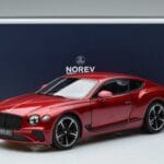 Bentley Continental GT Candy Rouge Norev 1:18 182788 Métal Moulé - image 7 of 7
