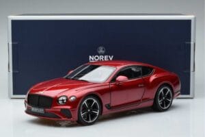 Bentley Continental GT Candy Rouge Norev 1:18 182788 Métal Moulé — image 7 sur 7