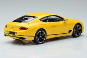 Bentley Continental GT Monaco Jaune Norev 1:18 182786 Métal Moulé — image 3 sur 7