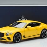 Bentley Continental GT Monaco Jaune Norev 1:18 182786 Métal Moulé - image 7 of 7