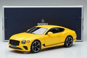 Bentley Continental GT Monaco Jaune Norev 1:18 182786 Métal Moulé — image 7 sur 7