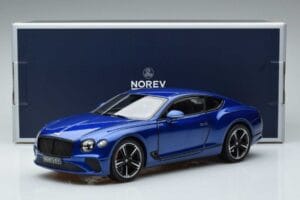 Bentley Continental GT Sequin Bleu Norev 1:18 182787 Métal Moulé — image 7 sur 7