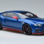 Bentley Continental GT Speed Black Edition Bleu GT Spirit 1:18 KJ006 Résine - image 4 of 6