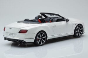 Bentley Continental GTC V8 S Blanc GT Spirit 1:18 ZM046 Résine — image 2 sur 6