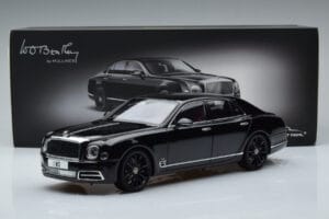 Bentley Mulsanne W.O. Edition By Mulliner Noir Almost Real 1:18 830508 Métal Moulé — image 11 sur 11