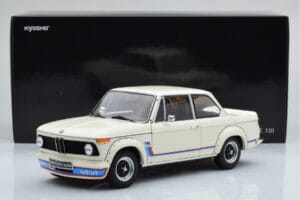 BMW 2002 Turbo Blanc Kyosho 1:18 08544W Métal Moulé — image 8 sur 8