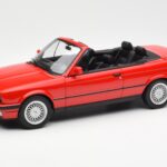 BMW 318i E30 Cabriolet Rouge Norev 1:18 183210