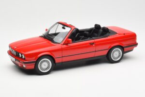 BMW 318i E30 Cabriolet Rouge Norev 1:18 183210