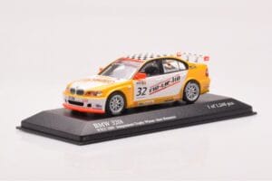 BMW 320i E46 Wiechers Sport #32 Hennerici / Wiechers WTCC 2005 Minichamps 1:43 400052432 Métal Moulé — image 2 sur 4