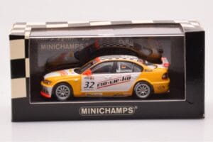 BMW 320i E46 Wiechers Sport #32 Hennerici / Wiechers WTCC 2005 Minichamps 1:43 400052432 Métal Moulé — image 4 sur 4