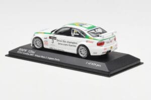 BMW 320si E90 BMW Team Germany #3 A. Farfus WTCC Curitiba Heat Winner 2007 Minichamps 1:43 400072603 Métal Moulé — image 3 sur 4