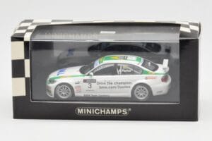 BMW 320si E90 BMW Team Germany #3 A. Farfus WTCC Curitiba Heat Winner 2007 Minichamps 1:43 400072603 Métal Moulé — image 4 sur 4