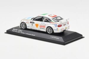 BMW 320si E90 BMW Team Italy Spain #4 A. Zanardi WTCC Brno 3rd Race 2007 Minichamps 1:43 400072604 Métal Moulé — image 3 sur 4