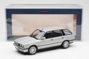 BMW 325i E30 Touring Argent Norev 1:18 183216 Métal Moulé — image 6 sur 6