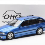 BMW 328i E36 Touring M Package Bleu Otto 1:18 - image 6 of 6