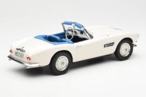 BMW 507 Roadster Blanc Norev 1:18 183232 Métal Moulé — image 2 sur 6