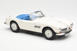 BMW 507 Roadster Blanc Norev 1:18 183232 Métal Moulé — image 4 sur 6