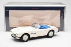 BMW 507 Roadster Blanc Norev 1:18 183232 Métal Moulé — image 6 sur 6