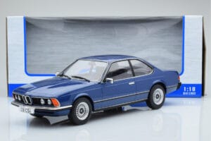 BMW 628 CSi E24 Bleu MCG 1:18 MCG18164 Métal Moulé — image 5 sur 5
