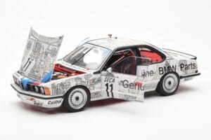 BMW 635 CSi E24 #11 D. Quester / M. Tassin / M. Heger 24 Hours of Spa 1986 AUTOart 1:18 80430145826 Métal Moulé — image 2 sur 8