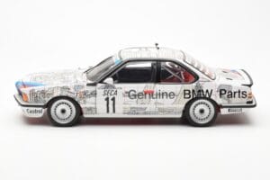 BMW 635 CSi E24 #11 D. Quester / M. Tassin / M. Heger 24 Hours of Spa 1986 AUTOart 1:18 80430145826 Métal Moulé — image 4 sur 8